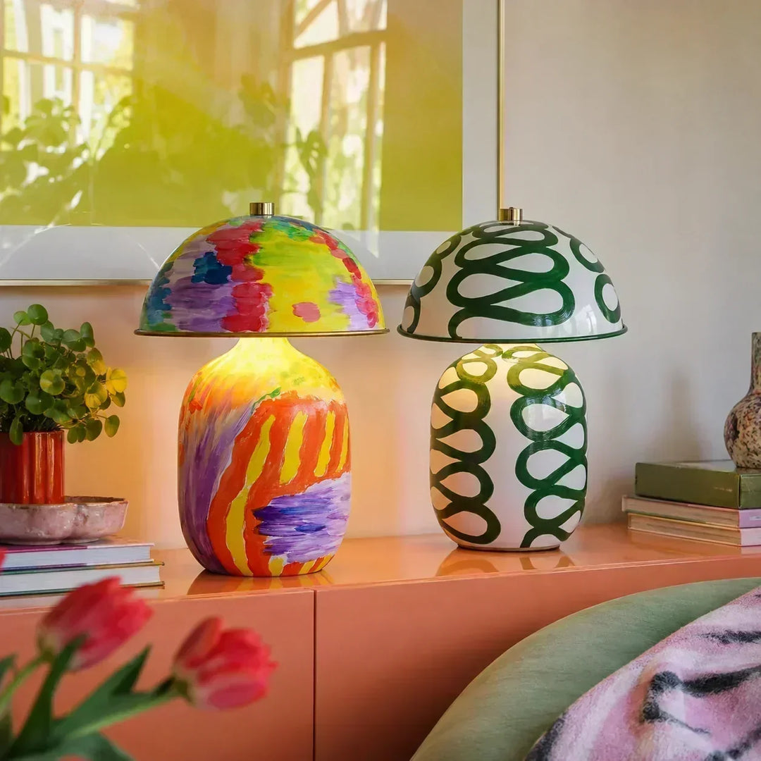 2026 New Table Lamp Designs: Vividra Mushroom and Curve Styles