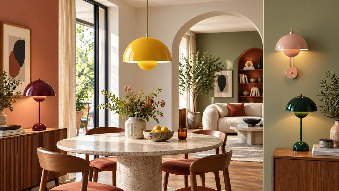 Flowerpot Lighting at Every Level: From Tabletop to Ceiling