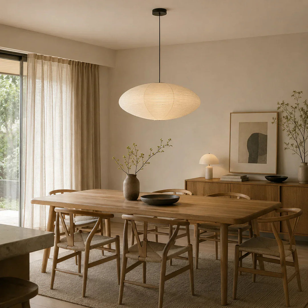 From Paper to Quiet Glow: How Rice Paper Lighting Softens a Modern Home