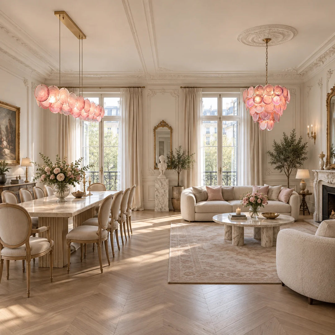 Glass Disc Chandeliers: How Layering Changes Shape and Space