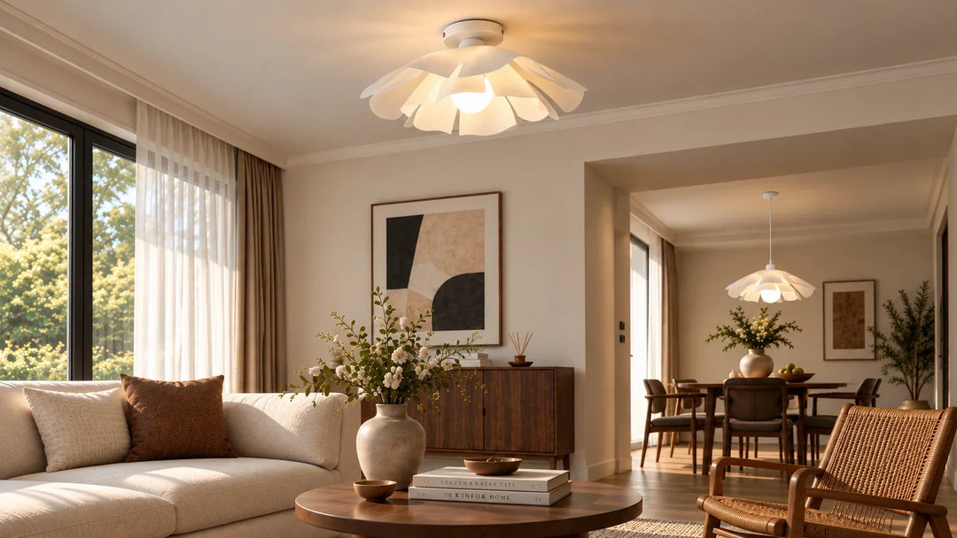 Petal Lighting: One Motif, Three Expressions