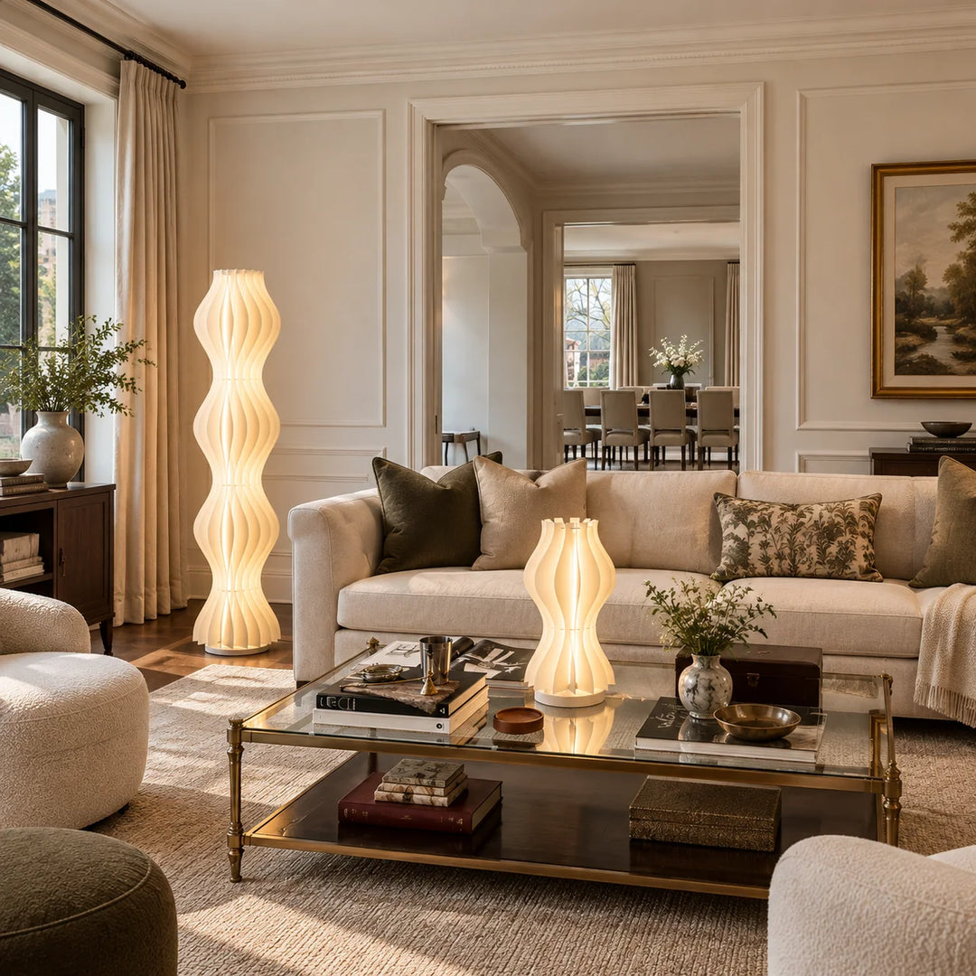 Table Lamp vs. Floor Lamp: Which Larevia Wave Fits Your Space