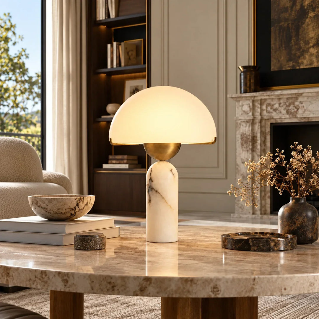 Why Alabaster Table Lamps Stand Out in Modern Interiors
