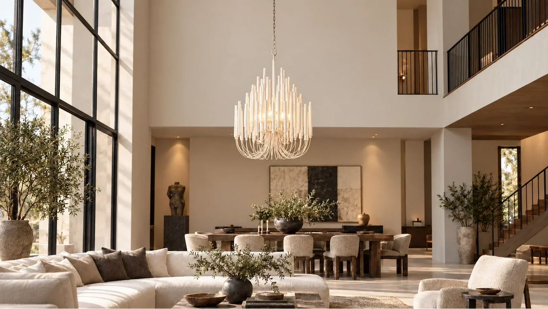 Wood Rod Chandeliers: Form, Rhythm, and Texture in Modern Interiors