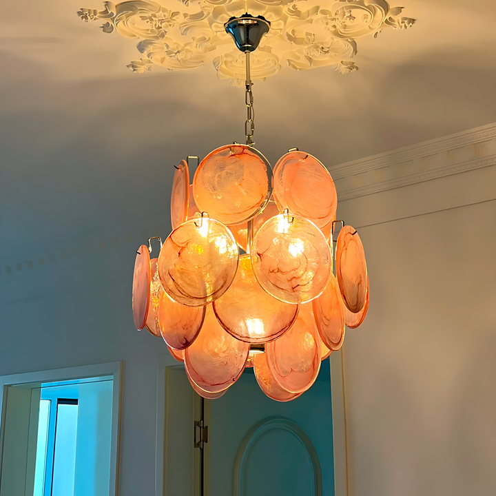 AMBERA Glass Chandelier 10
