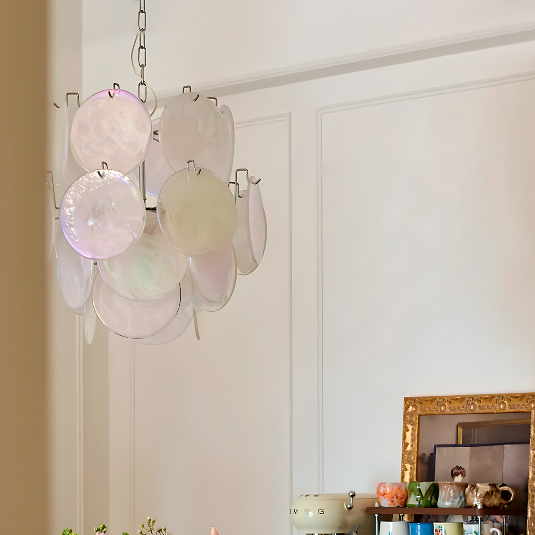 AMBERA Glass Chandelier 15