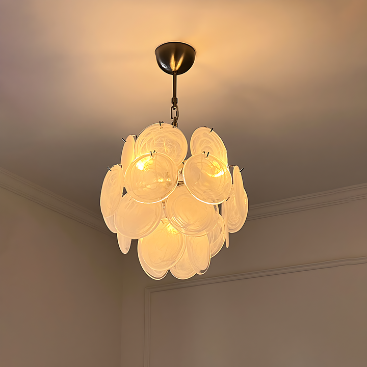 AMBERA Glass Chandelier 16