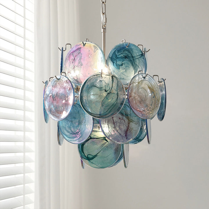 AMBERA Glass Chandelier 18