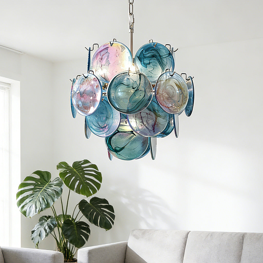 AMBERA Glass Chandelier 22