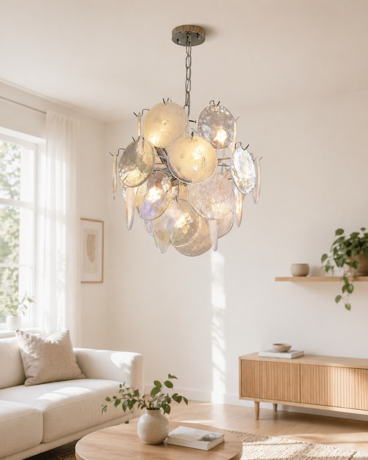 AMBERA Glass Chandelier 29
