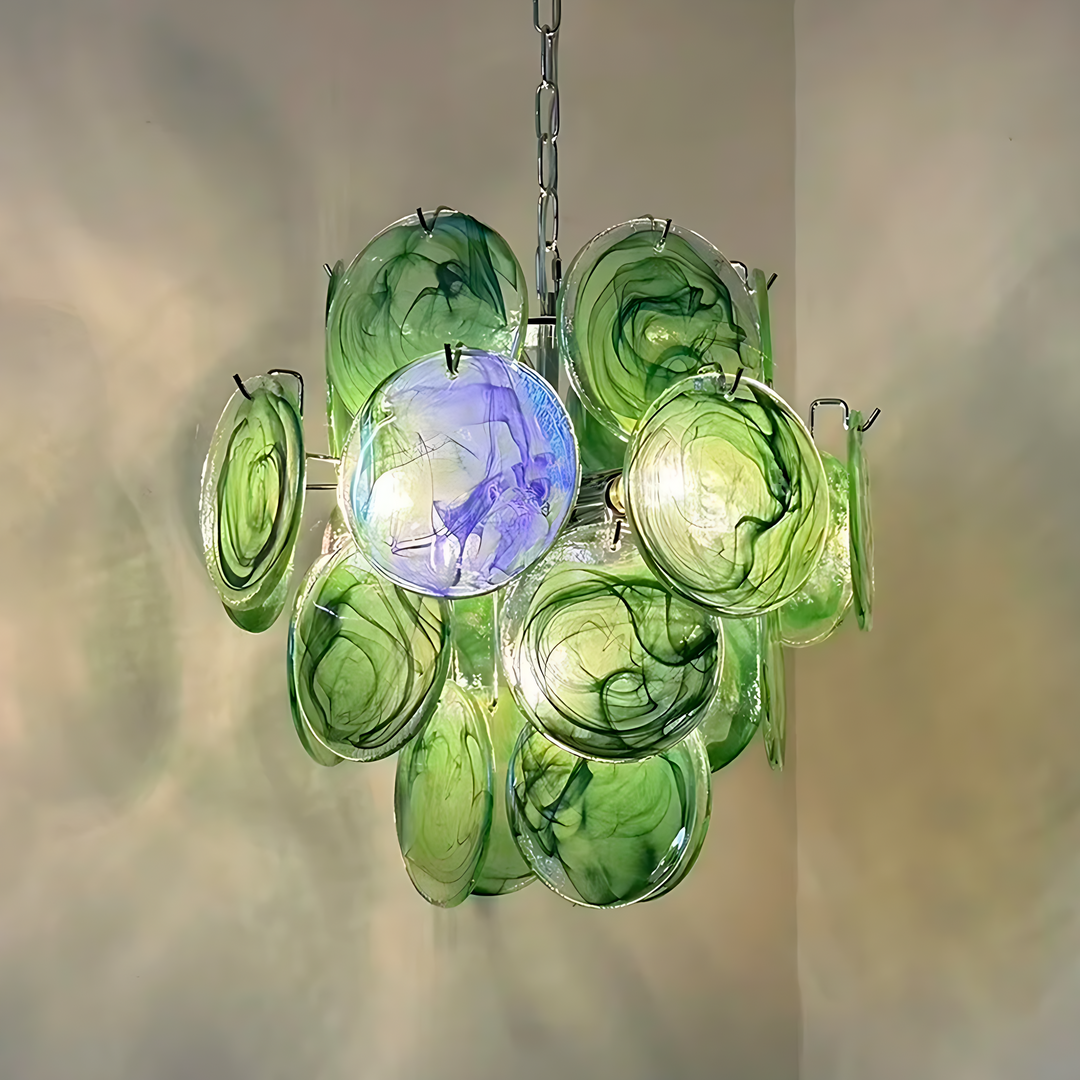 AMBERA Murano Glass Chandelier 12