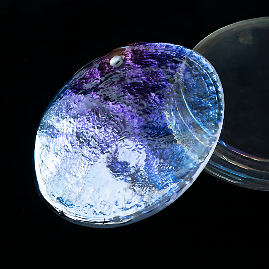 AMBERA Glass Chandelier