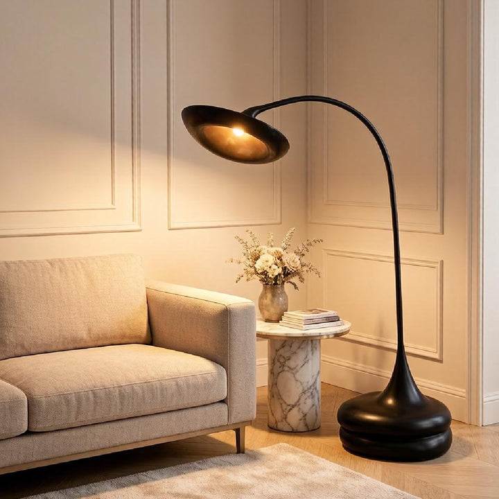 Abstract Horn Sculpture Floor Lamp 3