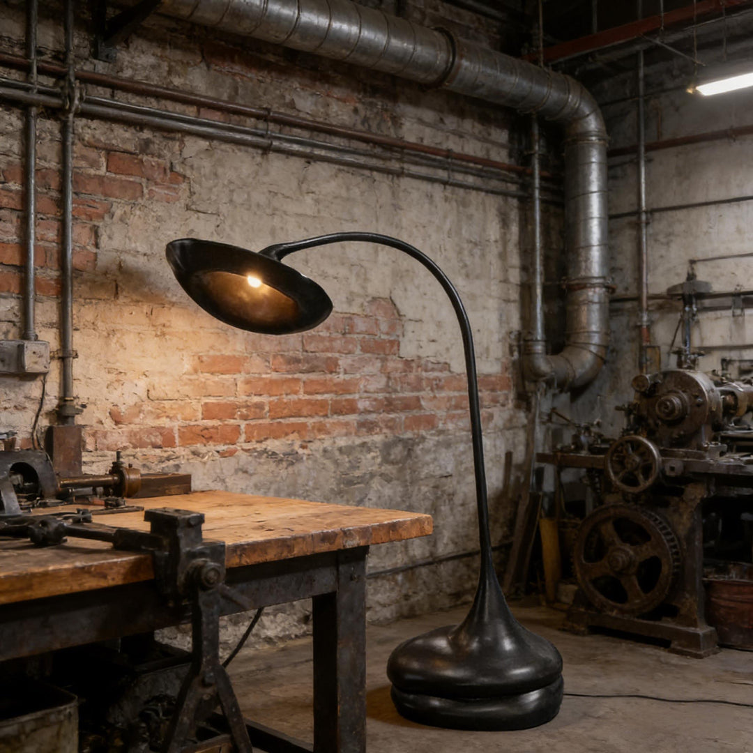 Abstract Horn Sculpture Floor Lamp 6