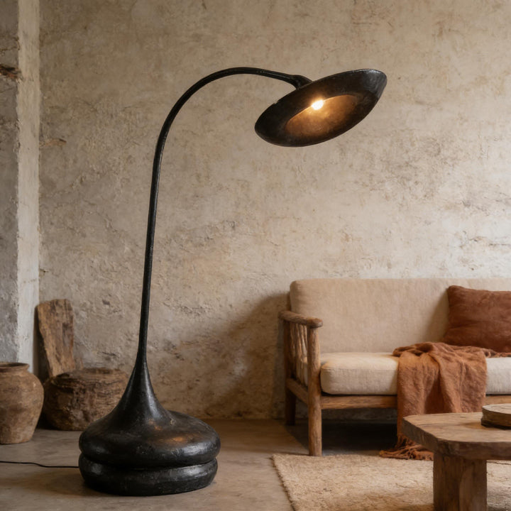 Abstract Horn Sculpture Floor Lamp 7