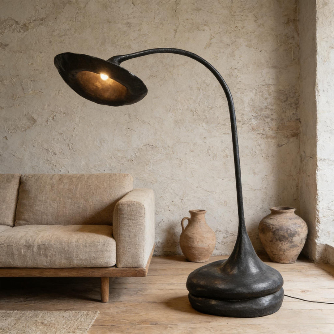 Abstract Horn Sculpture Floor Lamp 8
