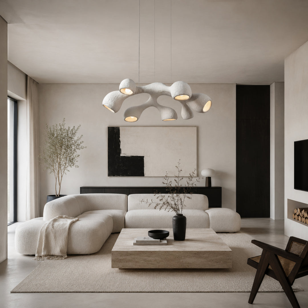 Abstract Sculptural Chandelier 11