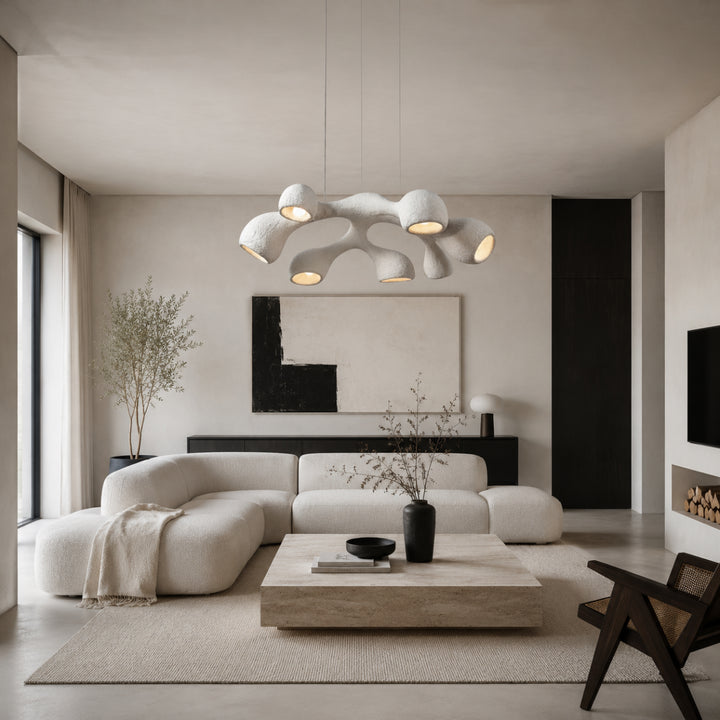 Abstract Sculptural Chandelier 11