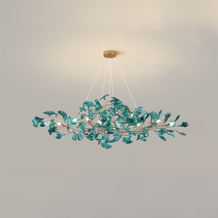 Acrylic Gingko Chandelier 10