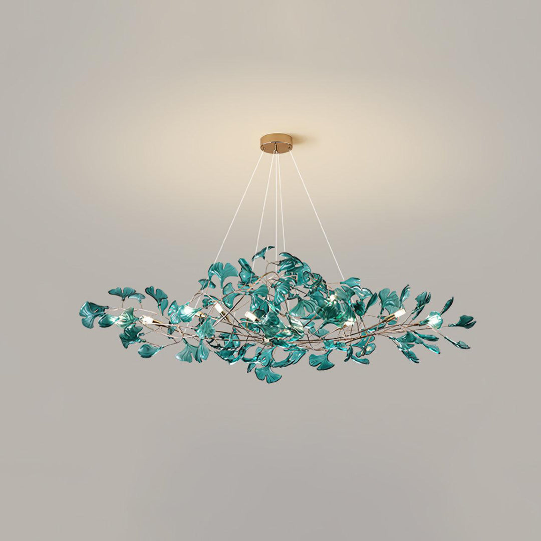Acrylic Gingko Chandelier 11