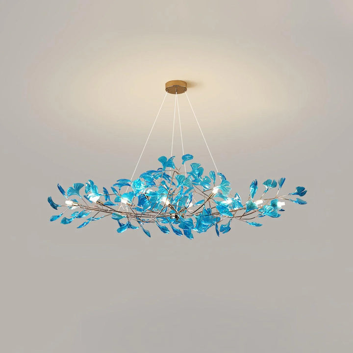 Acrylic Gingko Chandelier 3