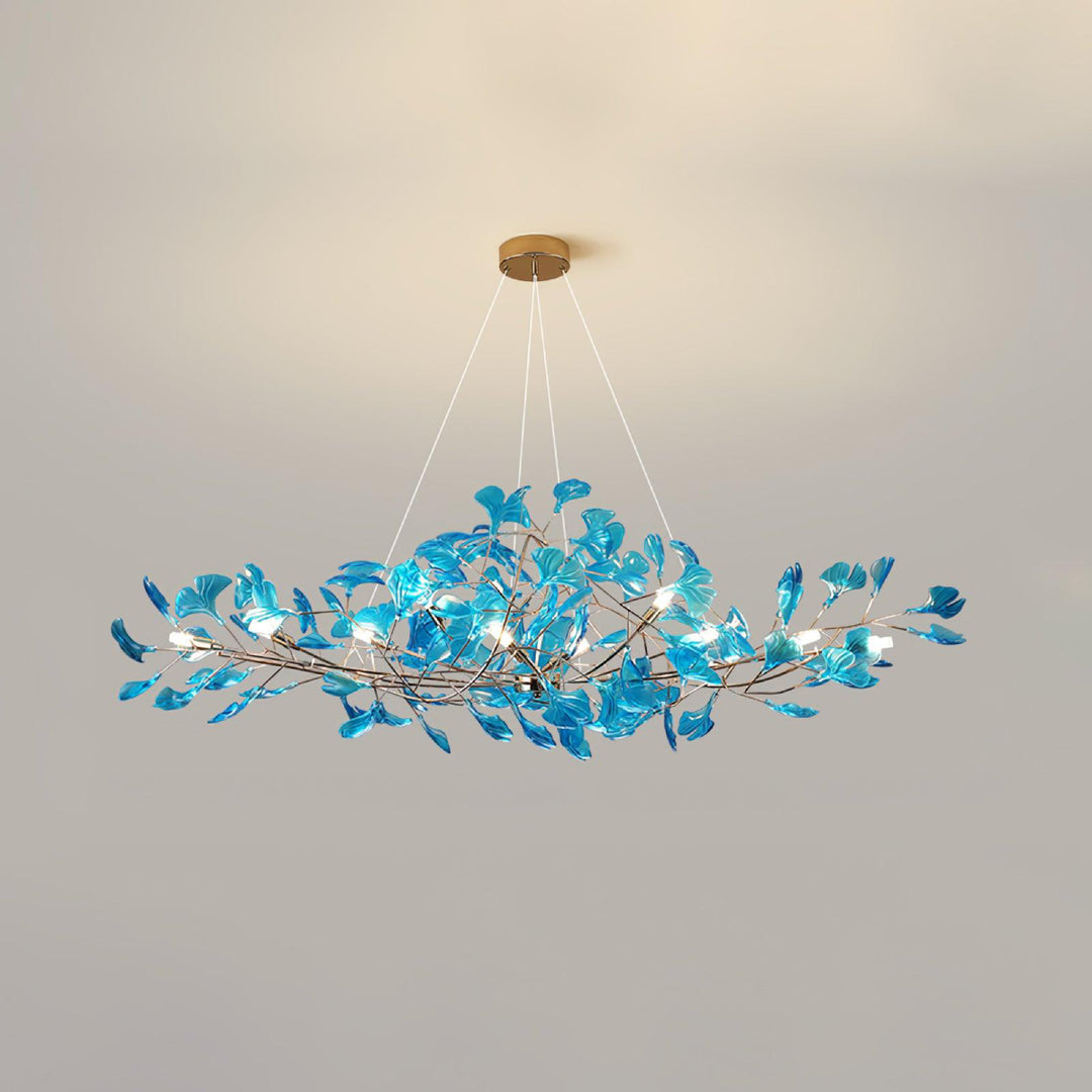 Acrylic Gingko Chandelier 5