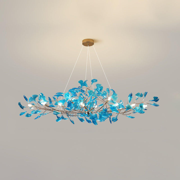 Acrylic Gingko Chandelier 5