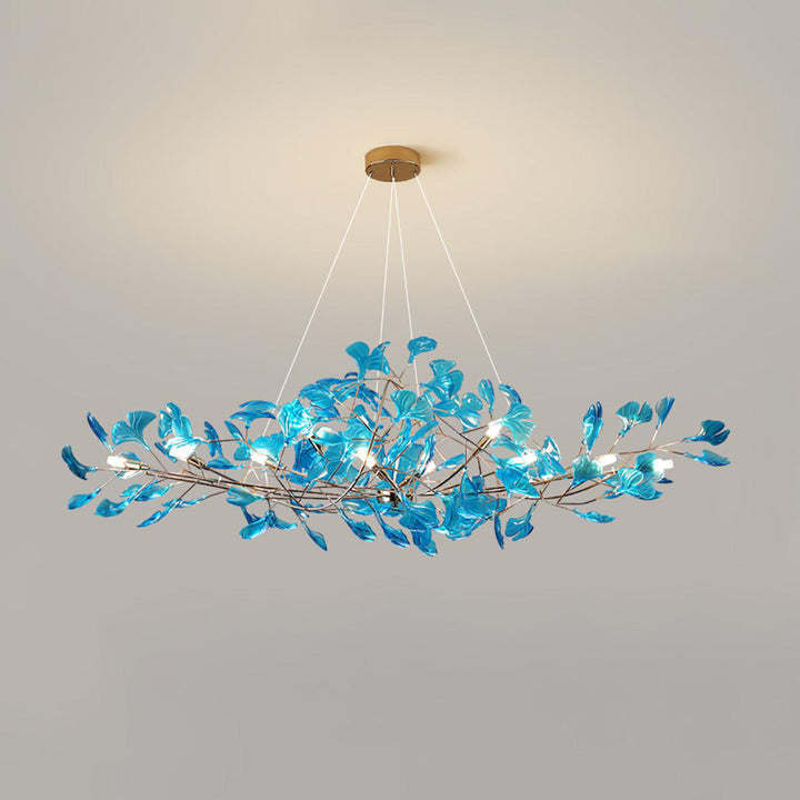 Acrylic Gingko Chandelier 6
