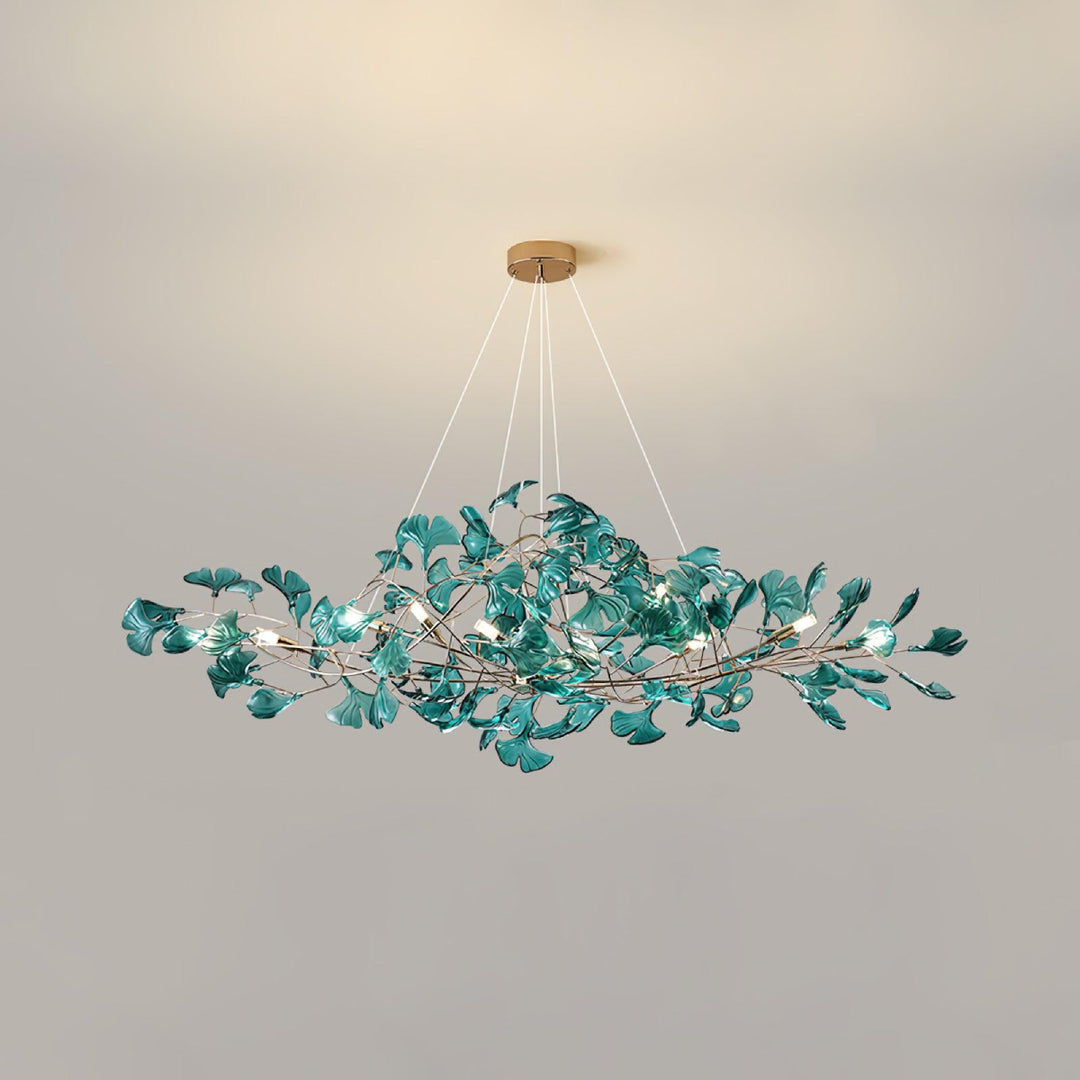 Acrylic Gingko Chandelier 9