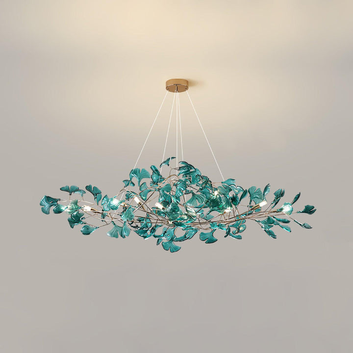 Acrylic Gingko Chandelier 9