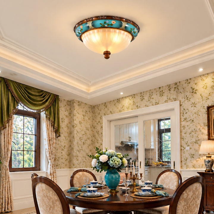 Aersvyn Floral Ceiling Lamp 1