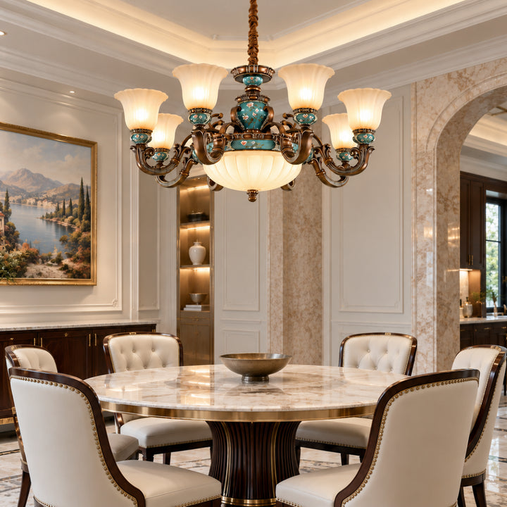 Aersvyn Floral Chandelier 7