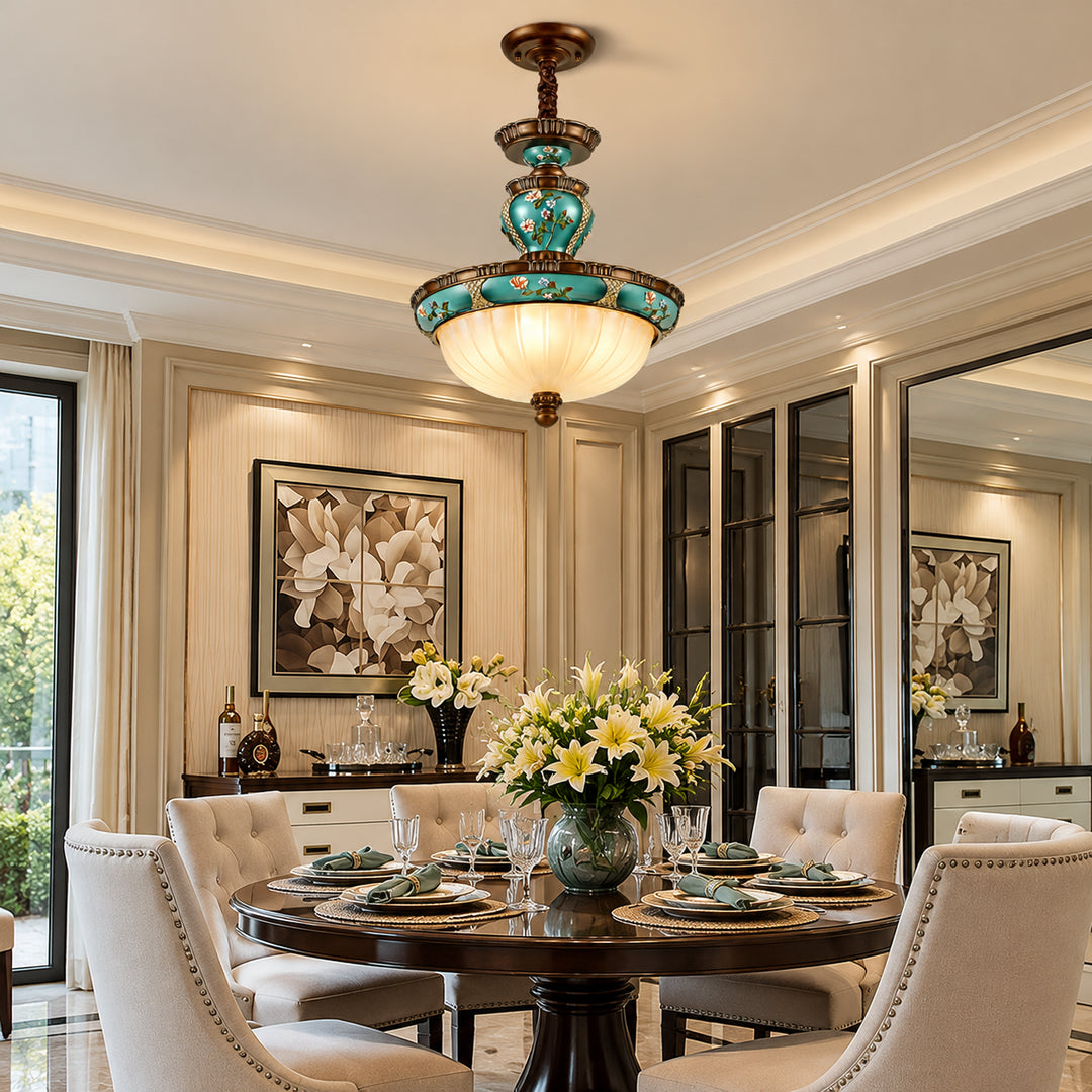 Aersvyn Floral Pendant Light 5