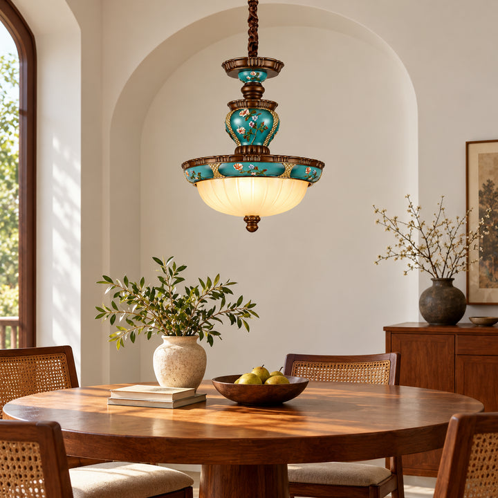 Aersvyn Floral Pendant Light 9