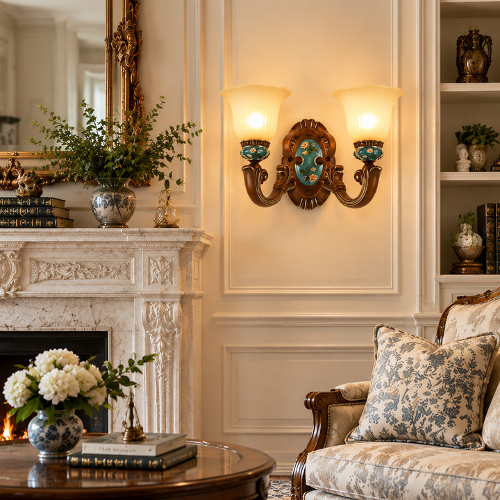 Aersvyn Floral Wall Lamp 12