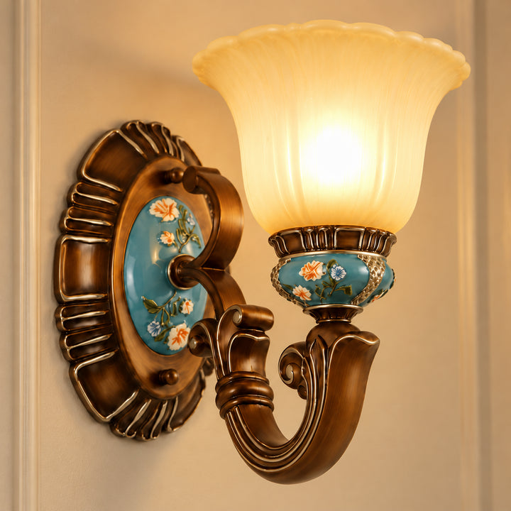 Aersvyn Floral Wall Lamp 2