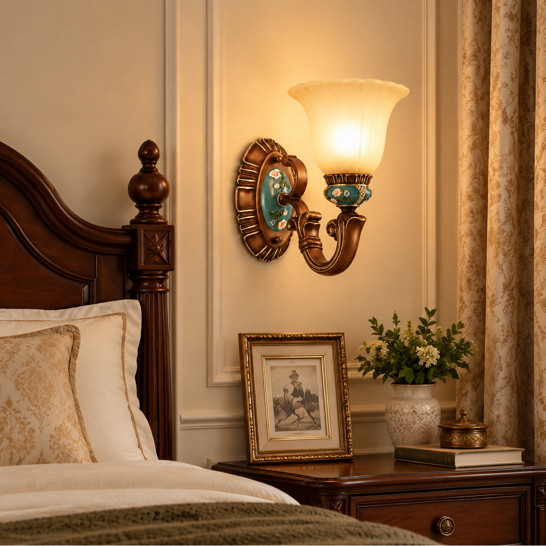Aersvyn Floral Wall Lamp 7