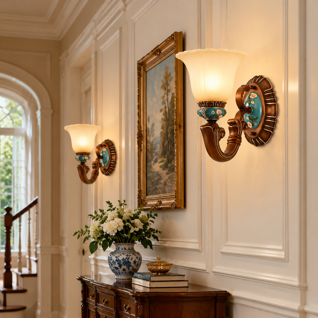 Aersvyn Floral Wall Lamp 9