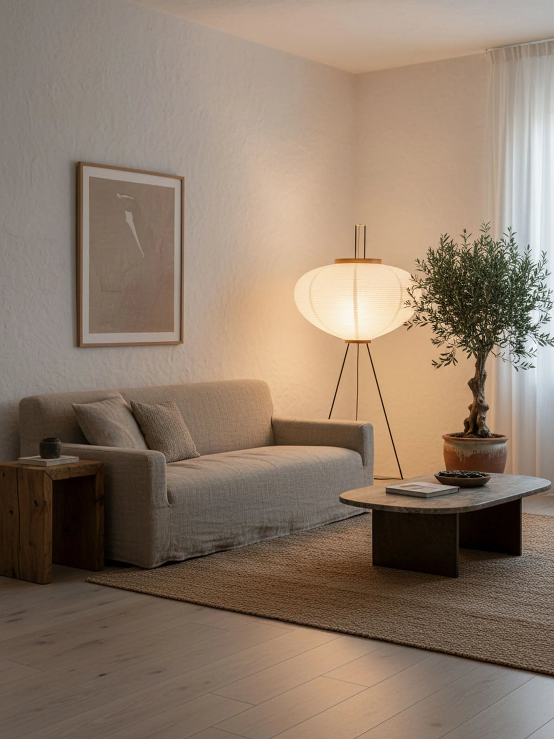 Akari 10A Stehlampe