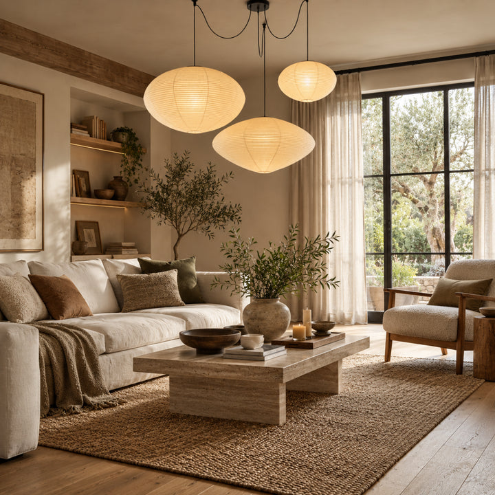 Akari 15A 21A 26A Chandelier 15