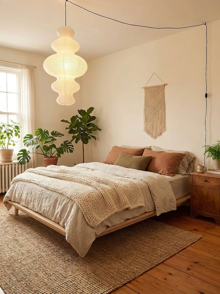 Akari Juni Pendant Swag Lamp 3