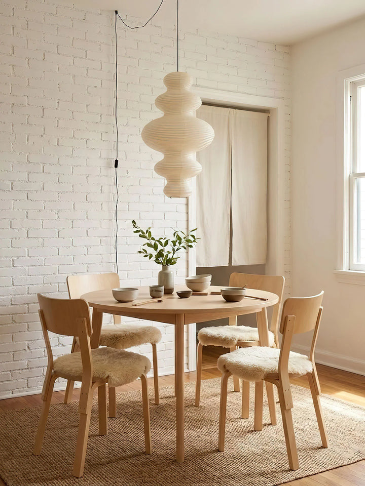 Akari Juni Pendant Swag Lamp 4
