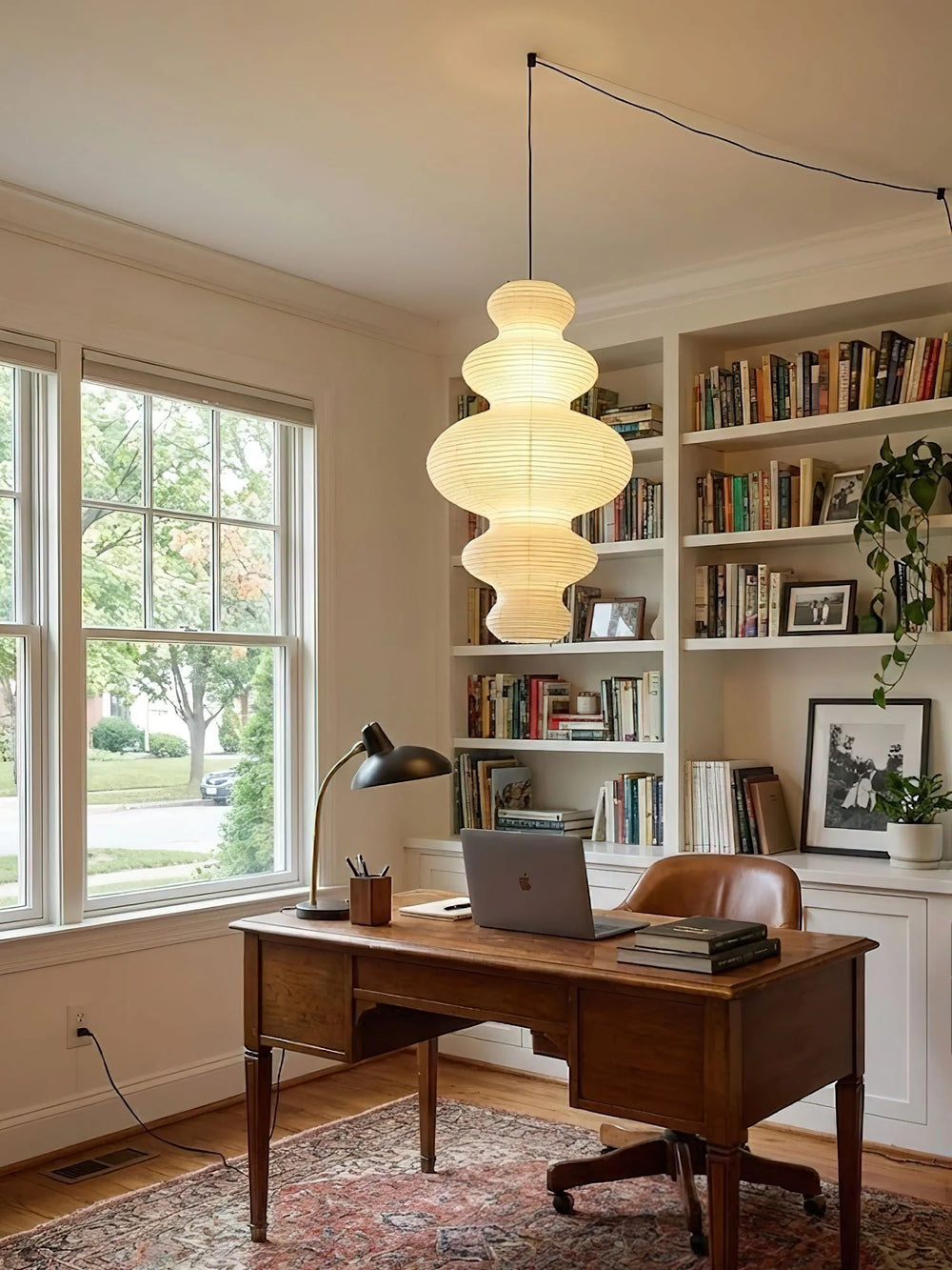 Akari Juni Pendant Swag Lamp 5