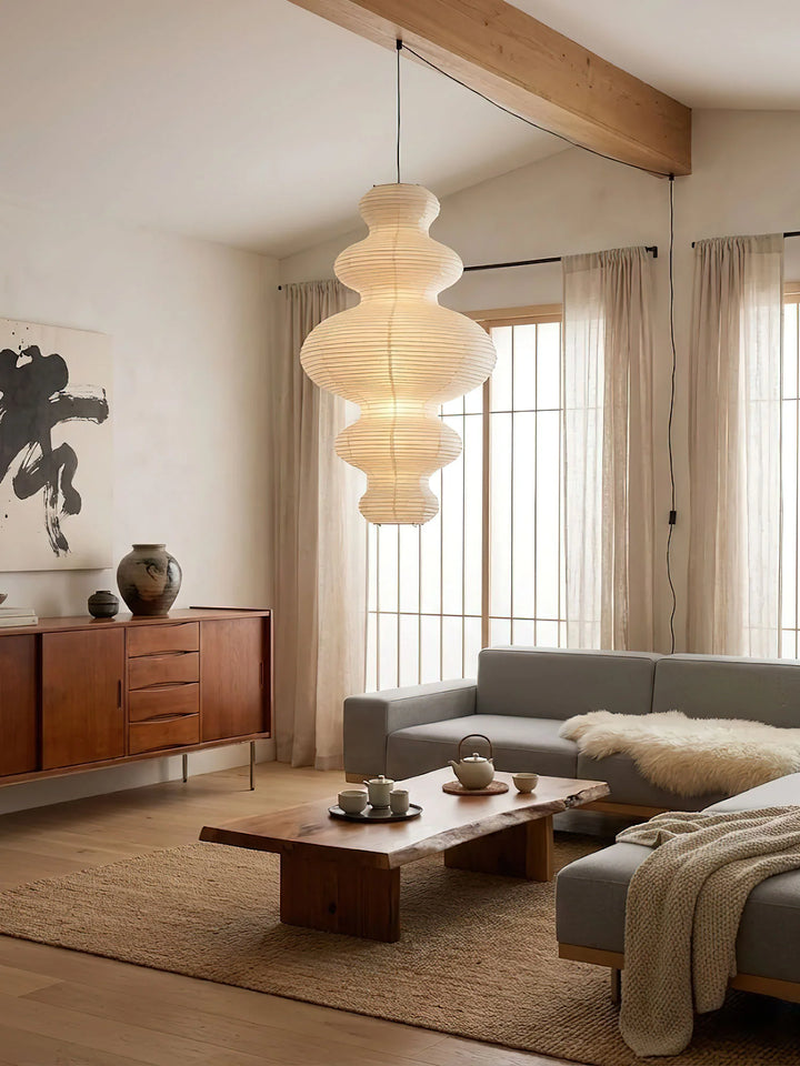 Akari Juni Pendant Swag Lamp 6