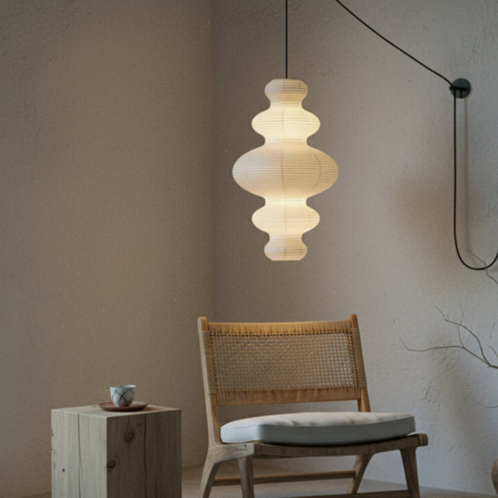 Akari Juni Pendant Swag Lamp 7