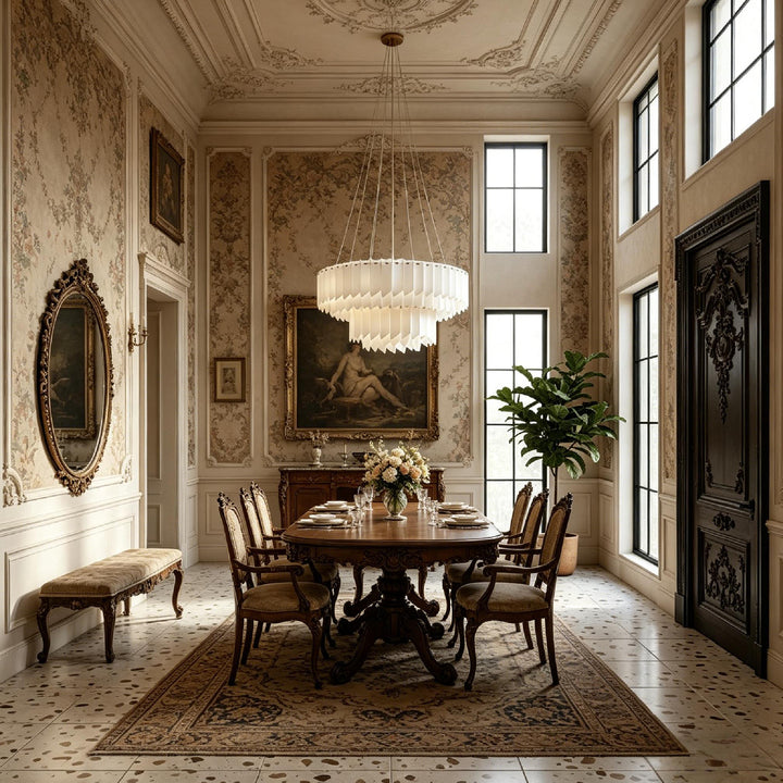 Alabaster Cascade Tiered Chandelier 2