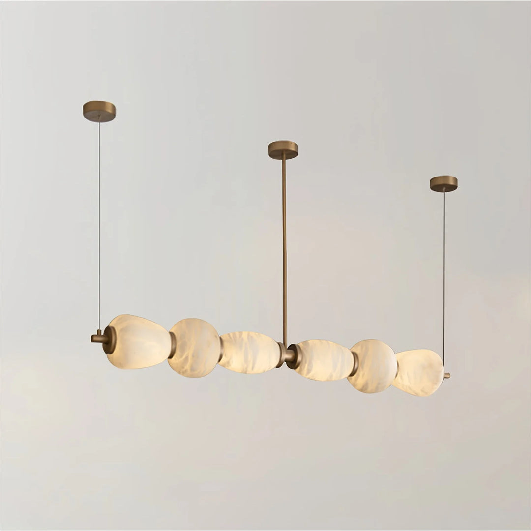 Alabaster Linear Island Chandelier – AIBIALIGHT