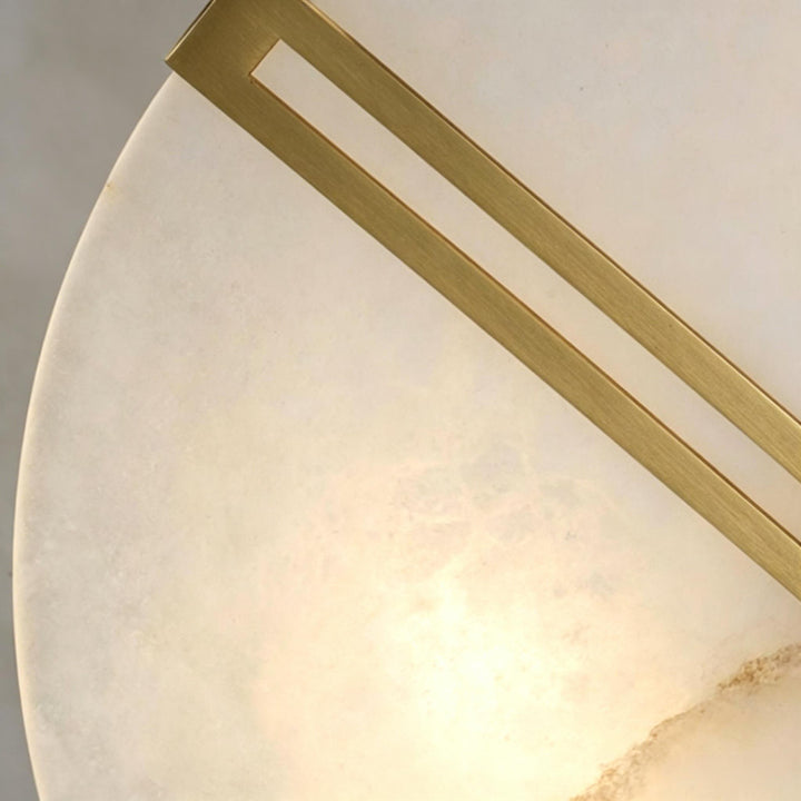Alabaster Round Ceiling Light 11