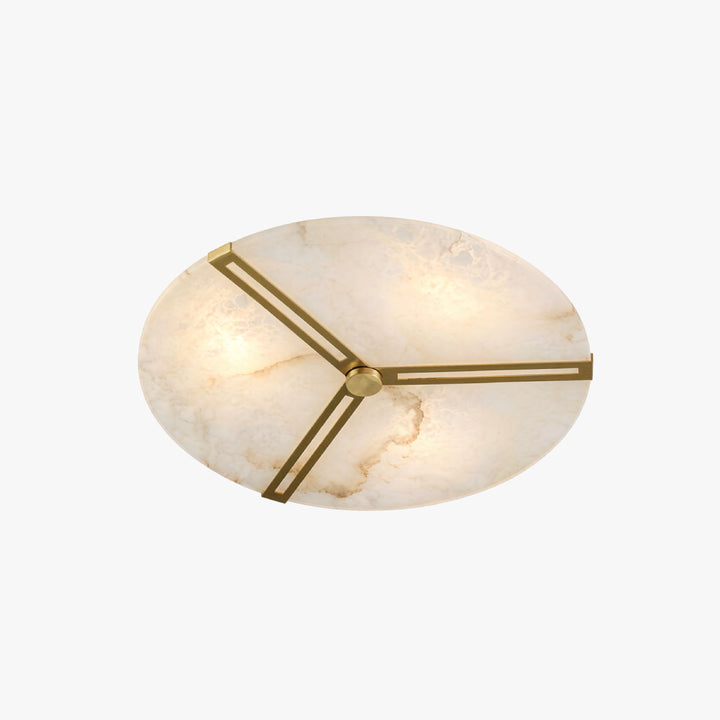 Alabaster Round Ceiling Light 13