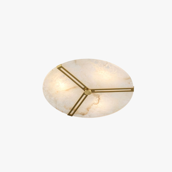Alabaster Round Ceiling Light 3